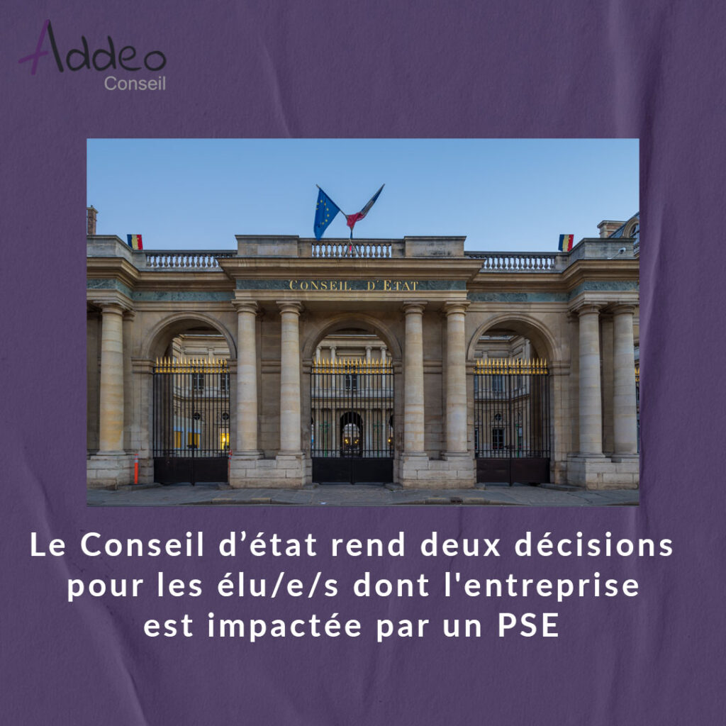 Le Conseil d'État rend deux décisions importantes en matière de validation ou homologation des PSE.