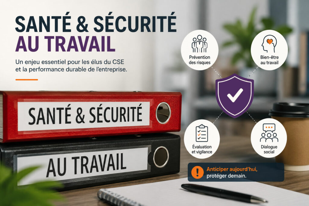 Santé et sécurité au travail : prévention des risques et rôle des élus du CSE et de la CSSCT