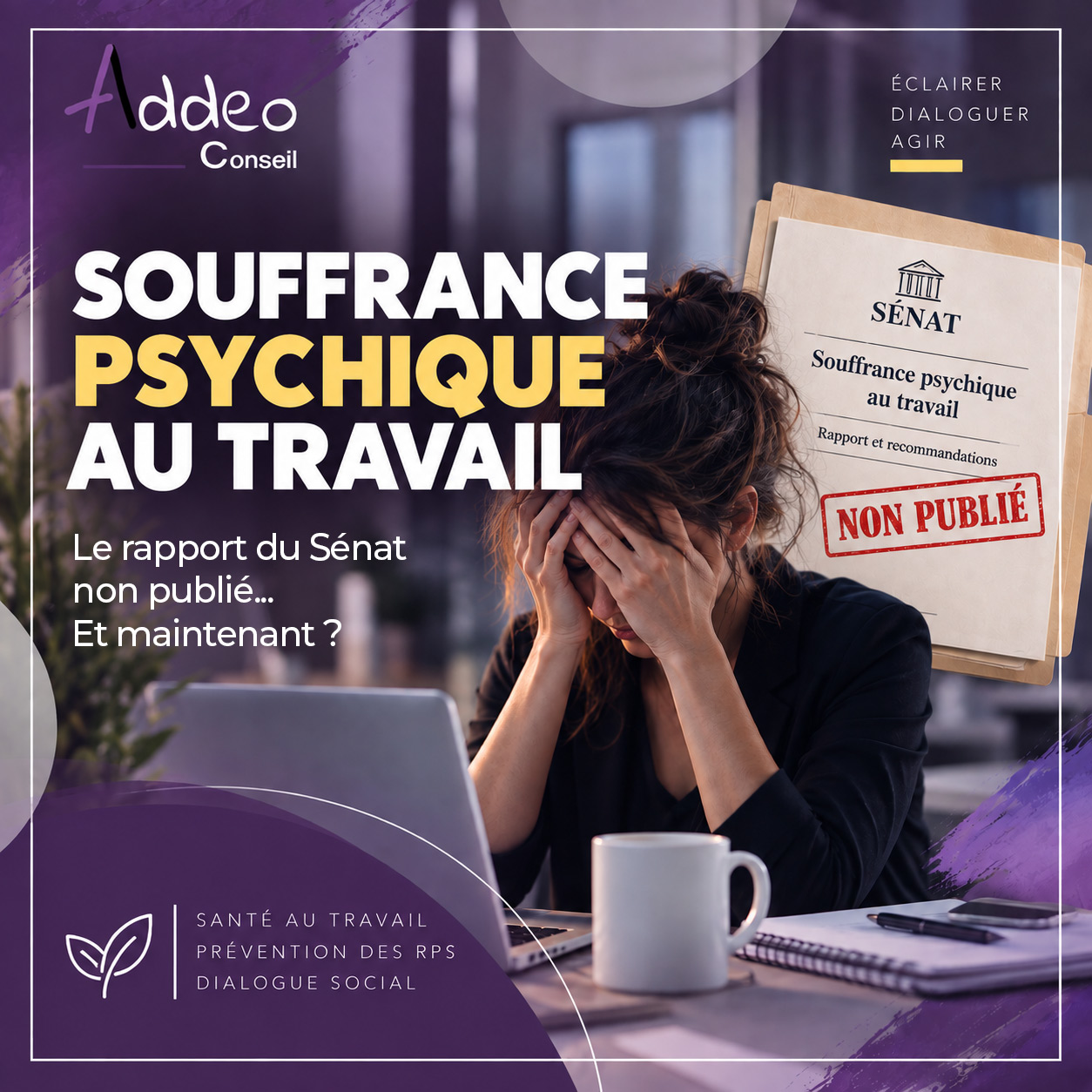 ouffrance psychique au travail et prévention des risques psychosociaux par le CSE